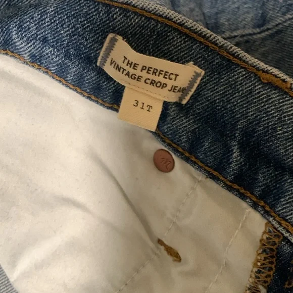 Madewell Blue High-Rise Jeans - Picture 5 of 5